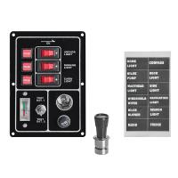 Панель переключателей 3шт с индикатором уровня заряженности АБ C91310 от прозводителя Easterner