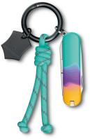 Нож-брелок Victorinox Classic SD Paris Style, 58 мм, 7 функций, бирюзовый (подар.коробка) 0.6223.E222 от прозводителя Victorinox