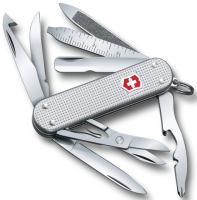 Нож-брелок Victorinox MiniChamp, 58 мм, 14 функций, серебристый 0.6381.26 от прозводителя Victorinox