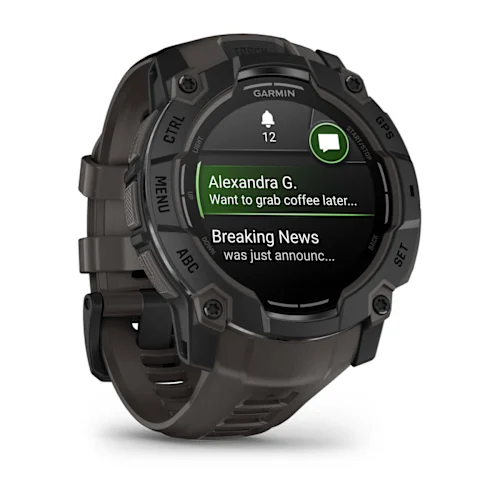 GARMIN Instinct 3 – 50 mm, AMOLED Black with Charcoal Band 010-03020-00 010-03020-00 от прозводителя Garmin