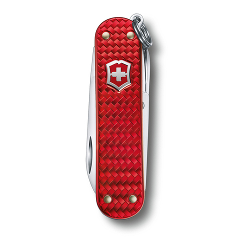 Нож-брелок Victorinox Classic SD Precious Alox, 58 мм, 5 функций, "Iconic Red" (подар. упаковка) 0.6221.401G от прозводителя Victorinox