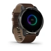 Garmin Venu Sq - Music Edition | Slate Aluminium Bezel with Moss Case and Silicone Band
