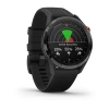 Garmin Approach S62 | Black Ceramic Bezel with White Band