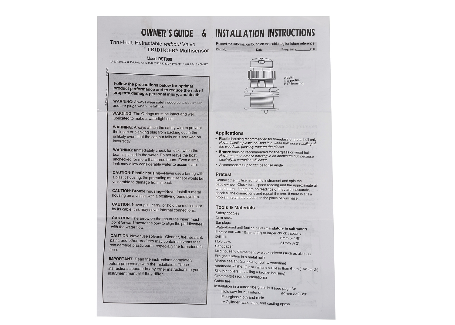 AIRMAR Triducer / NMEA0183
