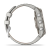 Garmin Fenix 7 Pro - 47 мм SOLAR | SAPPHIRE | Titanium with Fog Gray/Ember Orange Band