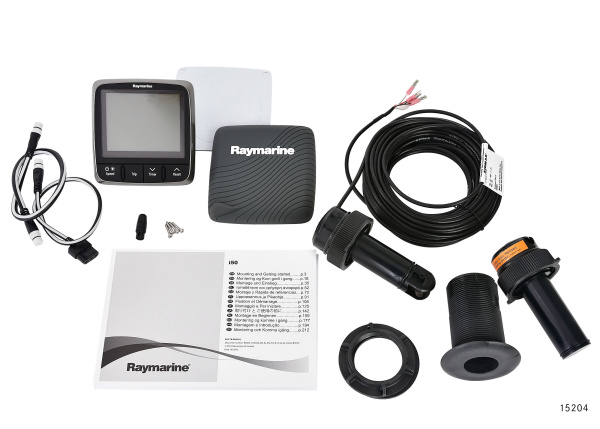 Raymarine i50 Speed Pack, with P120 Retractable Speed/Temp Through Hull Transducer E70147 от прозводителя Raymarine