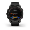 Garmin Fenix 7 - 47 мм SOLAR | SAPPHIRE | Carbon Grey DLC Titanium with Black Band