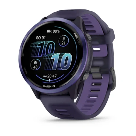 Garmin Forerunner 570 - 47 мм | Indigo Aluminium with Translucent Imperial Purple/Indigo Band