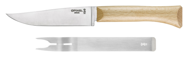 Набор ножей для резки сыра Opinel Cheese set (нож+ вилка), дерев. рукоять, нерж, сталь, кор. 001834 001834 от прозводителя Opinel
