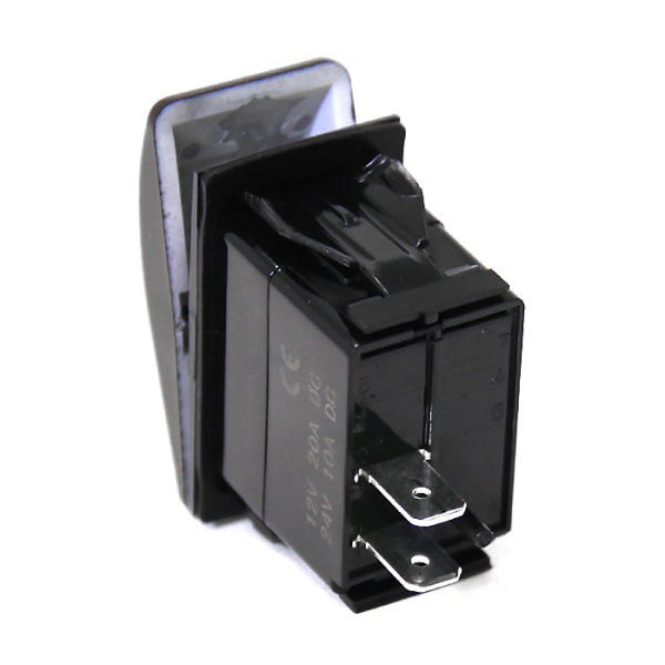 Переключатель (on)-off, SPST, 2P без подсветки NEKEKE A11102BB от прозводителя NEKEKE