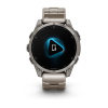 Garmin Fenix 8 - 47 мм AMOLED | SAPPHIRE | Titanium with Vented titanium bracelet
