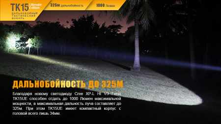 Фонарь Fenix TK15UE2016gr TK15UE2016gr от прозводителя Fenix