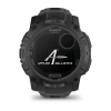 Garmin Instinct 3 - 50 мм SOLAR | Tactical | Black with Black Band