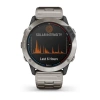 Garmin Quatix 6 - 47 мм Standard Edition | Grey with Captain Blue Band