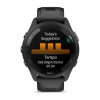 Garmin Forerunner 265 - 46 мм | Black Bezel and Case with Black/Powder Gray Silicone Band