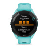 Garmin Forerunner 265 - 46 мм | Black Bezel with Aqua Case and Aqua/Black Silicone Band